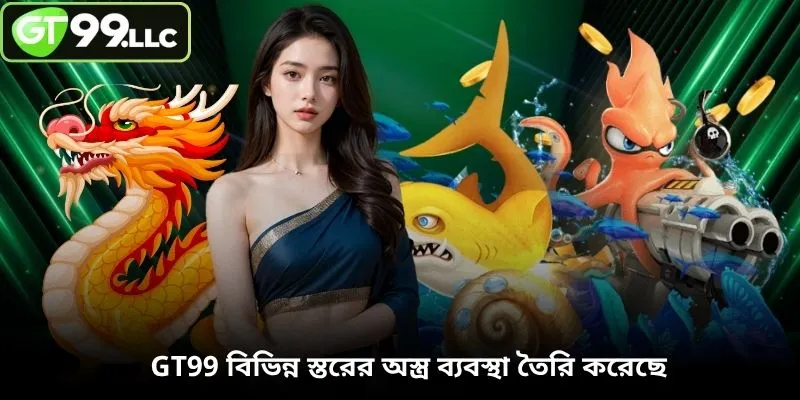 GT99 বিভিন্ন স্তরের অস্ত্র ব্যবস্থা তৈরি করেছে