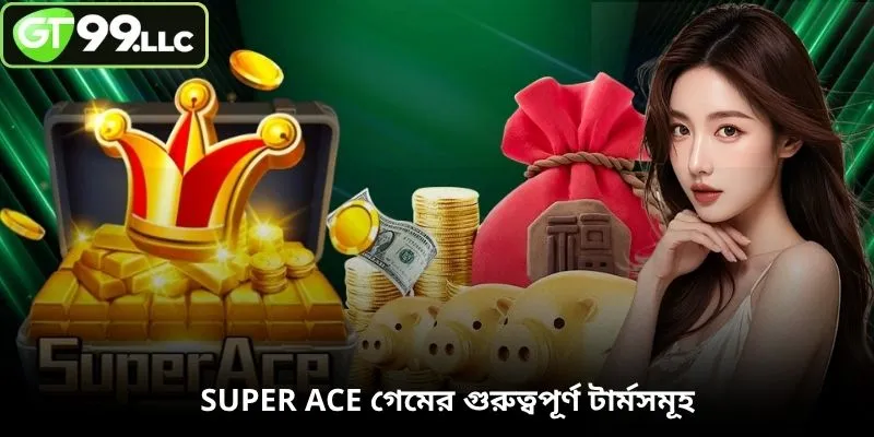 Super ACE গেমের গুরুত্বপূর্ণ টার্মসমূহ