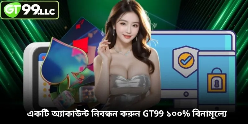 একটি অ্যাকাউন্ট নিবন্ধন করুন GT99 ১০০% বিনামূল্যে