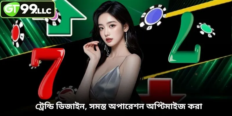 ট্রেন্ডি ডিজাইন, সমস্ত অপারেশন অপ্টিমাইজ করা