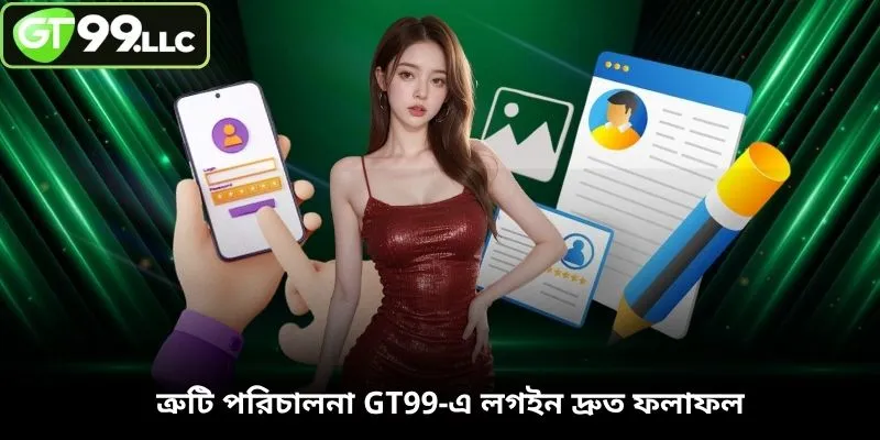 ত্রুটি পরিচালনা GT99-এ লগইন দ্রুত ফলাফল